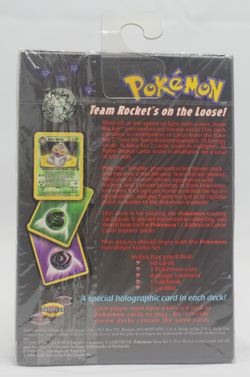 Pokemon TCG 1999 - Team Rocket Trouble Theme Deck | Sealed - Image 2