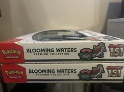 Two (2) Sealed Pokemon 151 Blooming Waters Premium Collection - Image 2