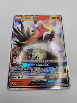 Pokemon Entei GX 10a/73 Wave Holo Promo - Image 1