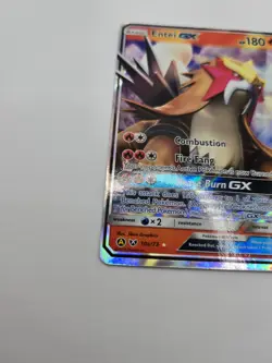 Pokemon Entei GX 10a/73 Wave Holo Promo - Image 3