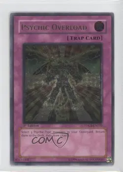 UL - Psychic Overload 1st Ed. YuGiOh The Duelist Genesis #TDGS-EN070 2008 - Image 1