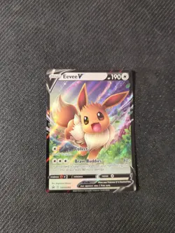 Eevee V SWSH065 Sword Shield Blackstar Tin Promo Pokemon NM - Image 1