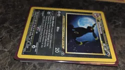 Neo Genesis Umbreon 13/75 Holo Rare! Mp-Lp Pokemon Card 🌑🌑🌑🌑✨🔥 Cool Card! - Image 4