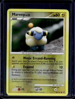 2009 Pokemon Platinum Mareep Reverse Holo #82 - Image 1