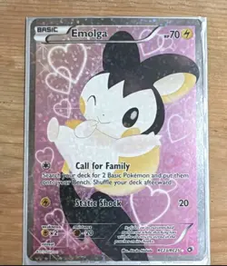 Pokemon Emolga RC23/RC25 Legendary Treasures Radiant Collection Holo HP70 2012 - Image 1