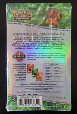 Pokemon Diamond & Pearl Secret Wonders Lavaflow Theme Deck Sealed 2007 New - Image 2