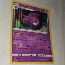 Pokemon Gengar Swsh01 Sword & Shield 085/202 Holo Rare Mint - Image 2