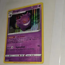 Pokemon Gengar Swsh01 Sword & Shield 085/202 Holo Rare Mint - Image 3