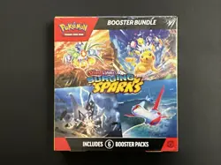 Pokemon Surging Sparks Factory Sealed Booster Bundle Box & 4 Art Booster Packs - Image 2