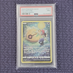 Pokemon PSA 9 Lunatone #GG11 Full Art Crown Zenith Galarian Gallery 2023 English - Image 3