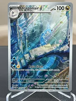 Pokemon Dragonair 181/165 Illustration Rare Scarlet & Violet 151 - Image 1