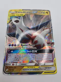 Pokemon Latias & Latios GX 113/181 Sm-Team Up Tag Team - Image 1