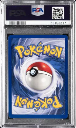 1999 POKEMON BASE SET SHADOWLESS #102 WATER ENERGY PSA 9 - Image 2