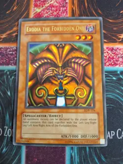 Yu-Gi-Oh! Exodia the Forbidden One LOB-124 Ultra Rare OG Unlimited NM/LP - Image 1