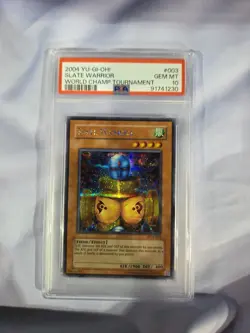 PSA 10 Slate Warrior WC4-003 Secret Rare Promo *0081 Yugioh - Image 1