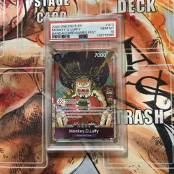 Monkey.D.Luffy (BANDAI Card Games Fest 25-26) OP07-073 One Piece Promotion Card - Image 2