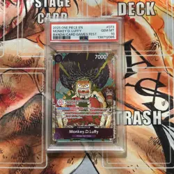Monkey.D.Luffy (BANDAI Card Games Fest 25-26) OP07-073 One Piece Promotion Card - Image 3