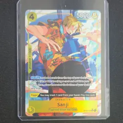 Bandai Sanji ST29-004 Starter Deck 29 Egghead One Piece CCG Foil 5000 Power - Image 1