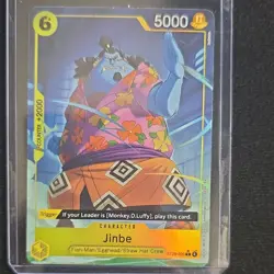 Bandai Jinbe ST29-005 Starter Deck 29 Egghead One Piece CCG Trigger 5000 Power - Image 1