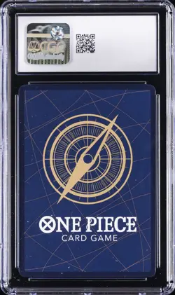 2025 ONE PIECE JPN THEME PROMOTION PACK FOUR NEW EMPERORS MONKEY D. LUFFY CGC 9 - Image 2