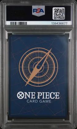 2025 ONE PIECE OP10-ROYAL BLOOD SPECIAL ALTERNATE ART #002 EDWARD NEWGATE PSA 10 - Image 2