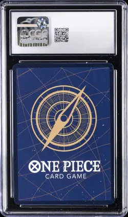 2022 ONE PIECE JPN PREM COLL 25TH ANNIV MANGA ALT ART #OP01-013 SANJI CGC 10 - Image 2