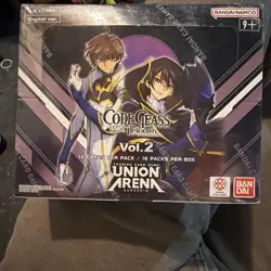 Union Arena Trading Card Game Code Geass Vol 2 Booster Box - Image 1