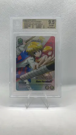 Union Arena Kurapika Super Pre Release Winner Bgs 9.5 - Image 1