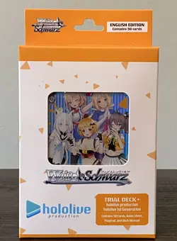 Weiss Schwarz HOLOLIVE 1st Generation Trial Deck NEW/NEVER OPENED (English) - Image 1