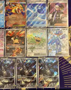 Pokemon Ascended Heroes 18 Card Lot - Illustration Rares Full Arts + More! - Image 2