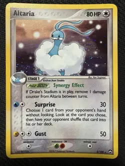 Pokemon TCG Altaria EX Power Keepers 2/108 Holo Rare 2007 LP Excellent Card - Image 1