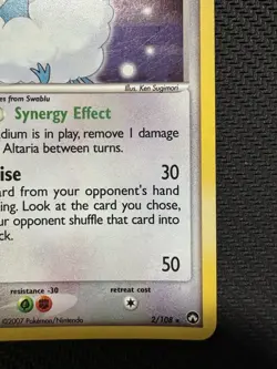 Pokemon TCG Altaria EX Power Keepers 2/108 Holo Rare 2007 LP Excellent Card - Image 4