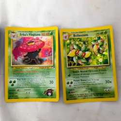Vtg Pokemon Holo Foil Card Lot Base Set 1999 2000 Chansey Lapras Rhydon - Image 4