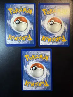 Pokemon TCG Sword and Shield Era 3 Card Lot Of Off Center Cards - Image 2