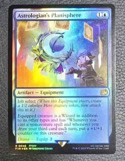 Astrologian's Planisphere Final Fantasy Foil MTG NM Magic Card - Image 1