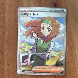 Pokemon TCG Trainer Daisy’s Help 195/165 Supporter Card SV 151 NM Ultra Rare - Image 1