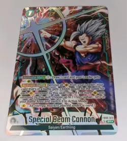 Special Beam Cannon FB09-072 Alternate Art Dual Evolution Dragon Ball Card Engli - Image 1