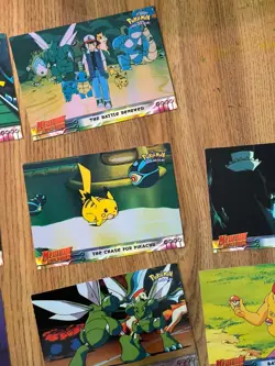 1999 Lot of 35 Topps POKEMON THE FIRST MOVIE: Mewtwo Strikes Back BASE SET CARDS - Image 4