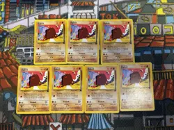 DIGLETT - 52/82 - Team Rocket - Pokemon Card (x7) - Common - Set Of 7 💎🔥 - Image 1