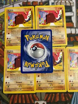 DIGLETT - 52/82 - Team Rocket - Pokemon Card (x7) - Common - Set Of 7 💎🔥 - Image 4