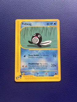 Poliwag 87/144 Skyridge Pokemon Card Non Holo LP-MP - Image 1