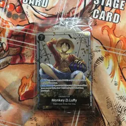 Monkey D. Luffy (Tin Pack Set Vol 2) P-075 One Piece Promotion Cards Foil SEALED - Image 2