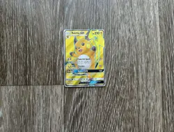 Raichu GX SM90 Full Art Holo Black Star Promo Pokemon Trading Card Game | NM - Image 1