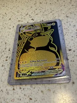 Pokemon TCG Pikachu VMAX Gold Card TG29/TG30 Factory Crimp Error Pack Pulled - Image 4