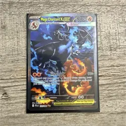 Pokemon Mega Charizard X EX Holo Stage 2 Card 125/094 Dragon Type English - Image 1