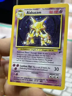 Alakazam 1/130 Base Set 2 Kadabra VENDING SERIES Vintage Pokemon Card Lot WOTC - Image 4