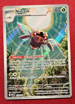 Pokemon TCG Ninjask Illustration Rare Mega Evolution Card 137/132 - Image 1