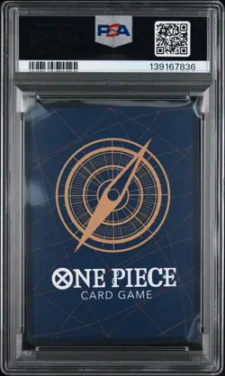 2025 ONE PIECE OFFICIAL PLAYMAT-BANDAI CARD GAMES FEST 24-25 ZEUS PSA 10 - Image 2