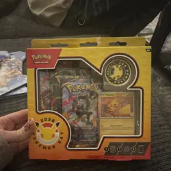 Pokemon Mega Evolution Phantasmal Flames 2026 Promo Pikachu Card & Boosters - Image 1