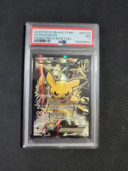 Pikachu Xy124 PSA 7 Promo Graded Pokemon Card - Image 1